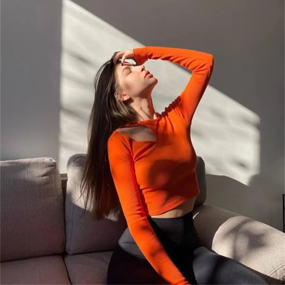 Cutout Casual Top